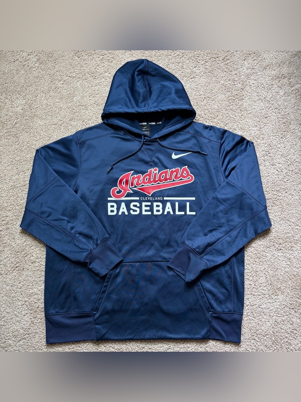 Cleveland Indians Nike MLB Baseball Hoodie Sweatshirt